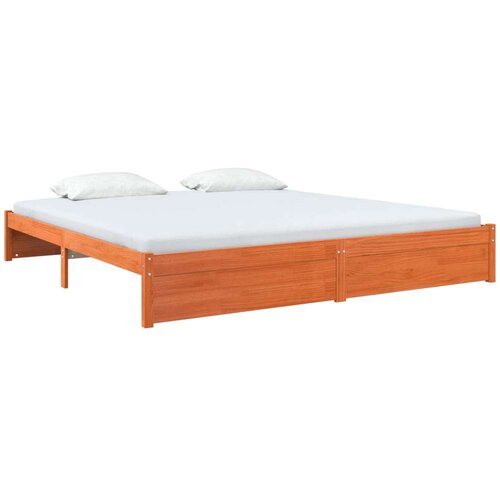  Okvir za krevet Vosak smeđa 180 x 200 cm Slike