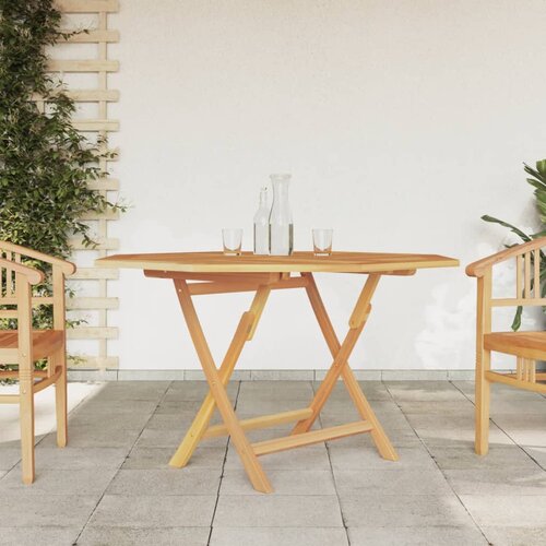 vidaXL Sklopivi vrtni stol 120 x 120 x 75 cm od masivne tikovine Cijene