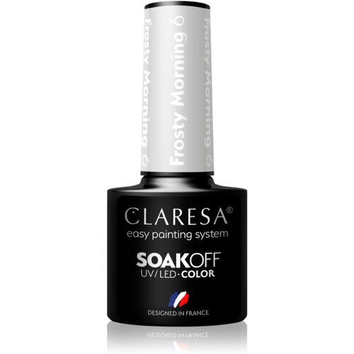 Claresa SoakOff UV/LED Color Frosty Morning gel lak za nohte odtenek 6 5 g Cene