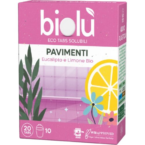 biolù Čistilo za tla Eco Tabs - 20 tab Cene