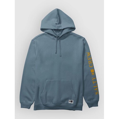 Salty Crew Refuge Fleece Hoodie slate Slike