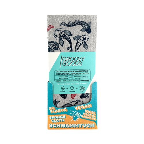 Groovy Goods Ekolo&amp;scaron;ka gobasta krpa Koi Slike