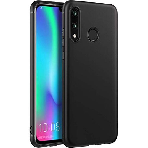  Silikonski ovitek za huawei P30 lite - mat črn Slike