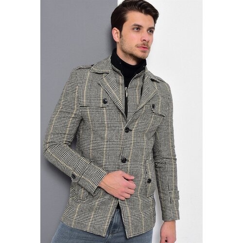 Dewberry K7542 MEN'S COAT-PLAID GREY Cijene