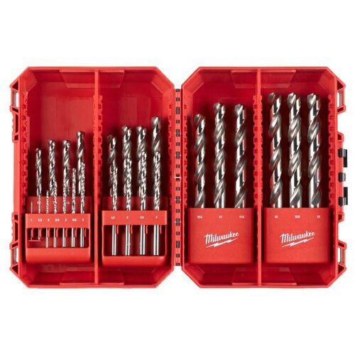 Milwaukee kovinski vrtalniki HSS-G Thunderweb Set 25 kosov 1-13 mm, (21084250) Cene
