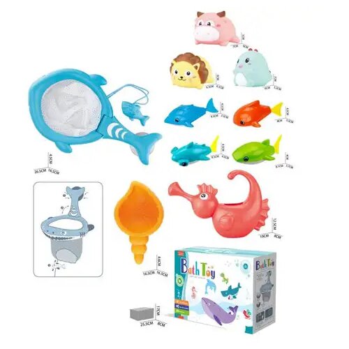 Magic Toys Prskajući morski pas set igračaka za kupanje sa dodacima Cijene