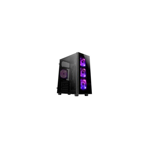 Antec Ohi&amp;scaron;je NX210 1x USB3.0 2x USB2.0 4x120mm ventilator ARGB transparentna stranica (0-761345-81020-3) Slike