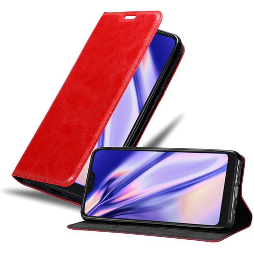 Cadorabo Xiaomi Mi A2 LITE/RedMi 6 PRO v rdeče jabolko - Za&scaron;čitni ovitek z magnetnim zapiranjem, stoječo funkcijo in režo za kartice, (20558305) Cene