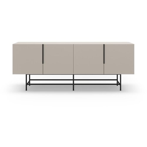Marckeric Kremno bela nizka komoda 200x77,5 cm Eldia – Cene
