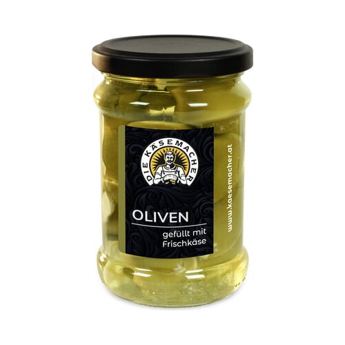 Die Käsemacher Olive, polnjene s kremnim sirom Cene
