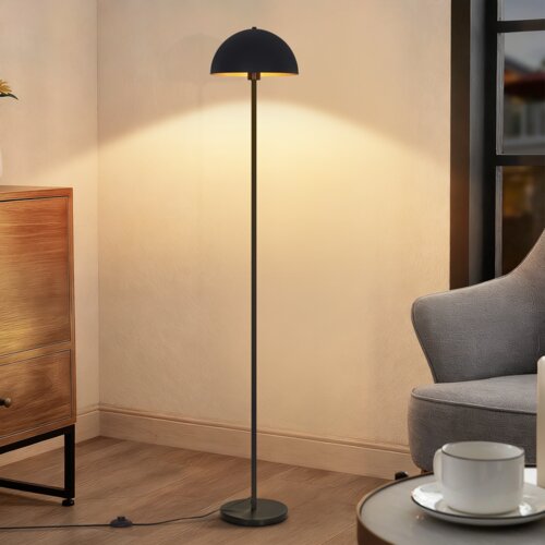 Nettlife Stoječa svetilka, talna svetilka za dnevno sobo, moderna kovinska stoječa svetilka 170 cm, senčnik &Oslash;30 cm, E27 vtičnica max 40W, (5000491640) Cene