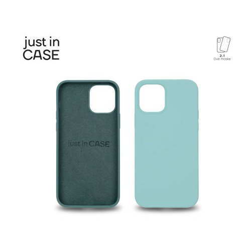 Just in case 2u1 extra case mix plus paket zeleni za iPhone 12 ( MIXPL103GN ) Slike