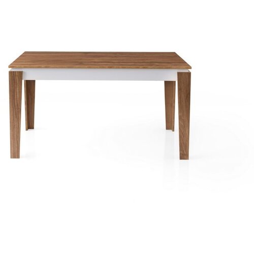 Hanah home Trpezarijski sto Asos-2972, 140x75x80, Smeđe-bijela Cene
