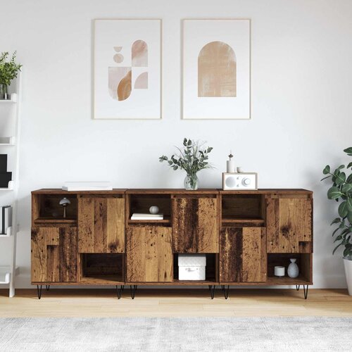  Kreveta 3 pcs Staro drvo 60 x 35 x 70 cm Cijene