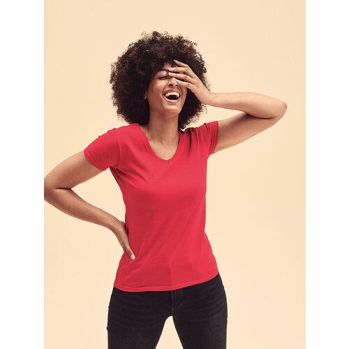 Fruit Of The Loom Red v-neck Valueweight Cijene