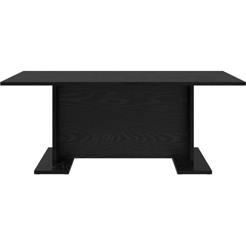 VidaXL Stolić za kavu Crni hrast 103.5 x 60 x 40 cm Konstruirano drvo Slike
