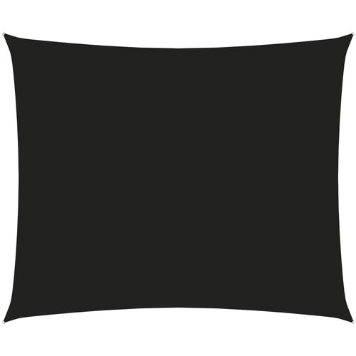 VidaXL Senčno jadro oksford blago pravokotno 2,5x3,5 m črno Slike