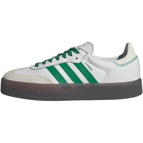 Adidas Nizke superge 'Samba' ecru / zelena / bela Cene