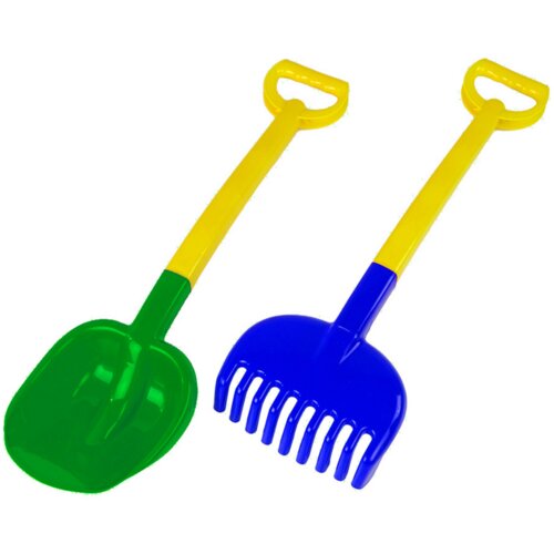 Sand Rake Set, Spatula, Two-color, 2 pcs. Mix Slike