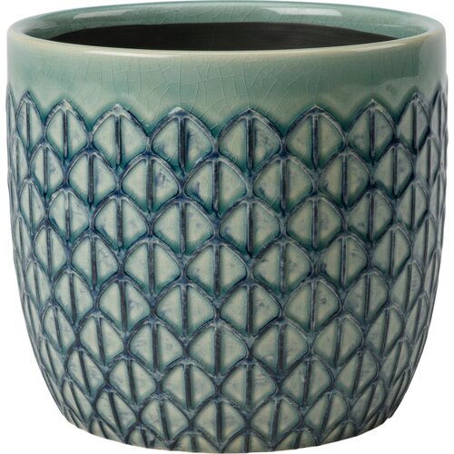Burgon &amp;amp; Ball Lonec za sobne rastline &amp;quot;Collector&amp;quot; - Green Geo - ⌀ 16 x 16 cm Slike
