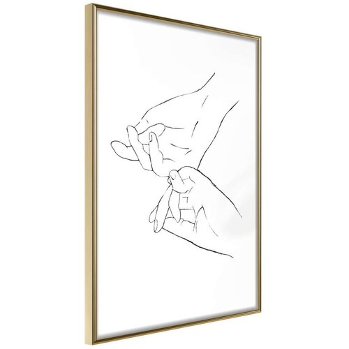  Poster - Joined Hands (White) 20x30 Slike