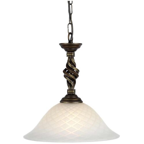 Elstead Lighting Elstead PB-P-BLK-GOLD - Luster na lancu PEMBROKE 1xE27/60W/230V Slike