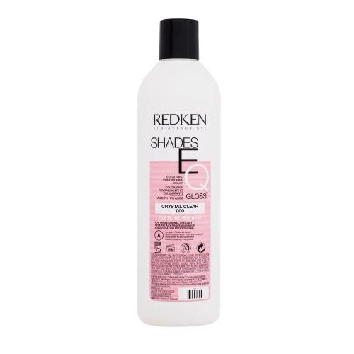 Redken Shades EQ Gloss Equalizing Conditioning Color transparentna pol-trajna barva za povečanje sijaja 500 ml Odtenek 000 crystal clear za ženske Cene