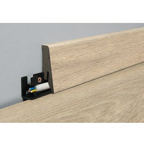 LOGOCLIC Aquaprotect Podna kutna lajsna K58 C Eurus (260 cm x 18 mm x 58 mm, MDF) Cijene