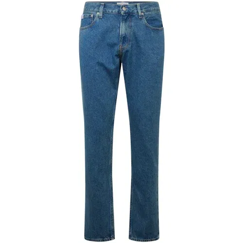Calvin Klein Jeans Kavbojke 'AUTHENTIC' modra