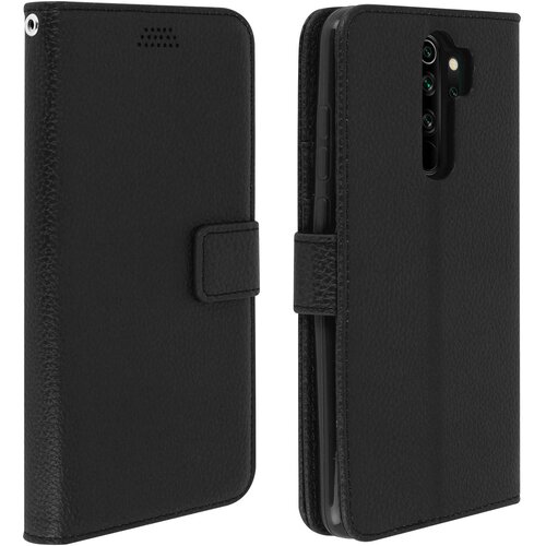 AVIZAR Ovitek za Xiaomi Redmi Note 8 Pro, držalo za kartice in stojalo za video, zrnat ucinek - crn, (20599898) Cene
