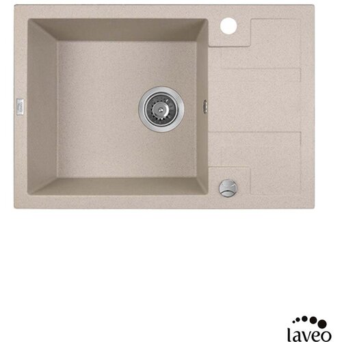 LAVEO Granitna sudopera Barbados 65x44cm Bež Cene