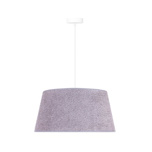  Duolla - Visilica na sajli BOUCLE 1xE27/15W/230V prečnika 50 cm, sive boje Slike