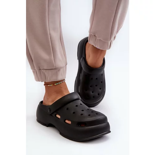 Kesi Women's foam slippers with solid soles Black Danollia