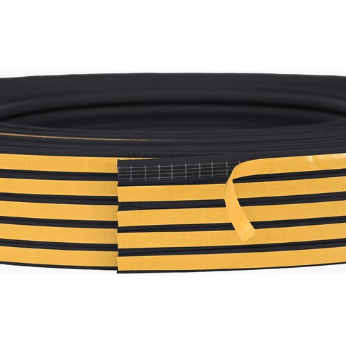  Samoljepiva brtvila za prozore Crna 9 x 3 mm 50 m EPDM pjena Slike