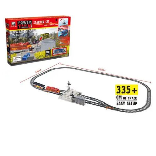 Magic Toys Željeznica set sa svijetlom - 335cm tračnice Cijene