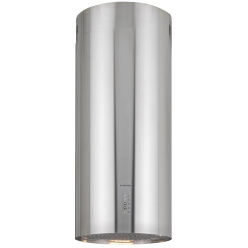 Klarstein Bolea, otočna kuhinjska napa, Ø38cm, način recirkulacije/odsesavanja zraka, 600m³/h, LED, vključno s filtri z aktivnim ogljem, INOX, (21313889) Cene