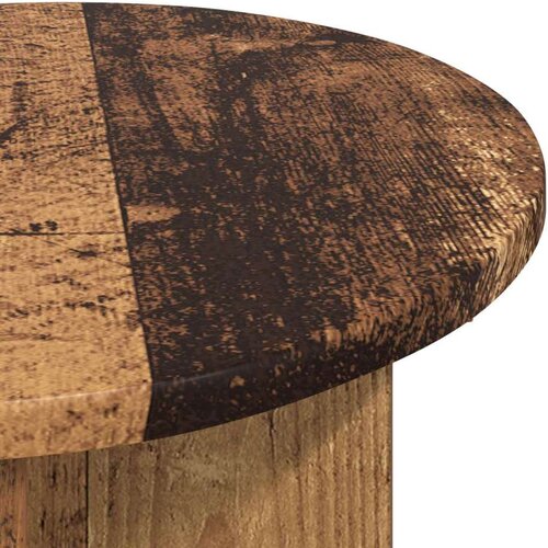  Bocni stol s pohranom Staro drvo &amp;Oslash; 39 x 38 cm Konstruirano drvo - Staro drvo 1 Slike