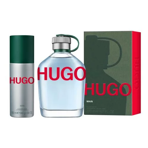 Hugo Boss Hugo Man Set toaletna voda 200 ml + dezodorans 150 ml za moške