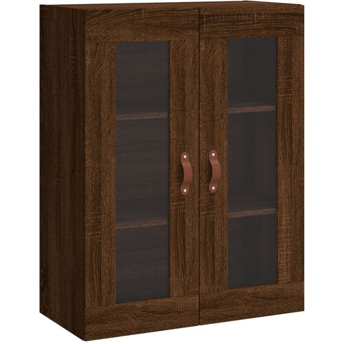 Maison Chic Stenska omarica - Zidna omarica rjav hrast 69,5x34x90 cm iu858, (22062796) Cene