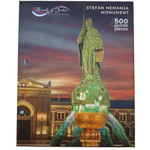 Beauty of Serbia puzzle puzzle - spomenik stefanu nemanji 500 pcs ( 1002 ) Cene
