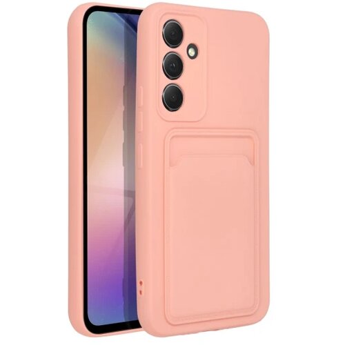 CARD maska za SAMSUNG A54 5G pink Slike
