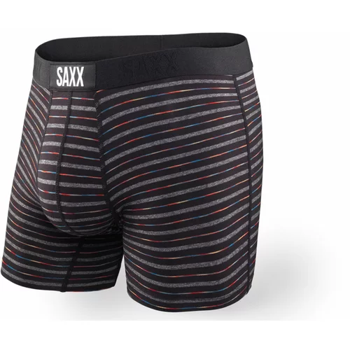 SAXX Vibe Boxer Brief Black Gradient Stripe