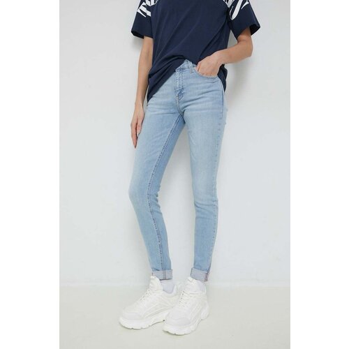 Tommy Jeans Traperice Nora za žene, srednje visoki struk Slike