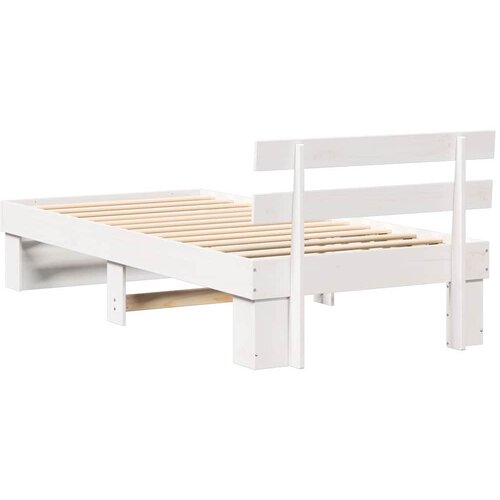  Krevetna konstrukcija Bijelo 80 x 200 cm Čvrsto borovo drvo Slike