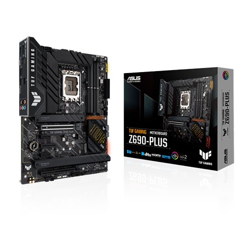 Asus mb Z690 (lga 1700) 4xDDR5 , hdmi/dp 2xPCIe x16 3xPCIe x1 2xM.2 - tuf gaming Z690-PLUS Slike
