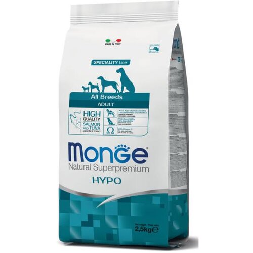 Monge All Breed Adult Hypoallergenic Losos Tuna 12kg Cene