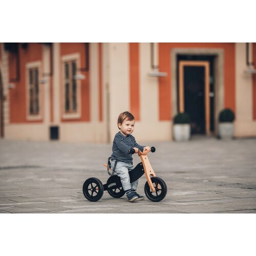 Free 2 Move Free2m drveni &amp;scaron;kolski tricikl 2 u 1 crni Slike