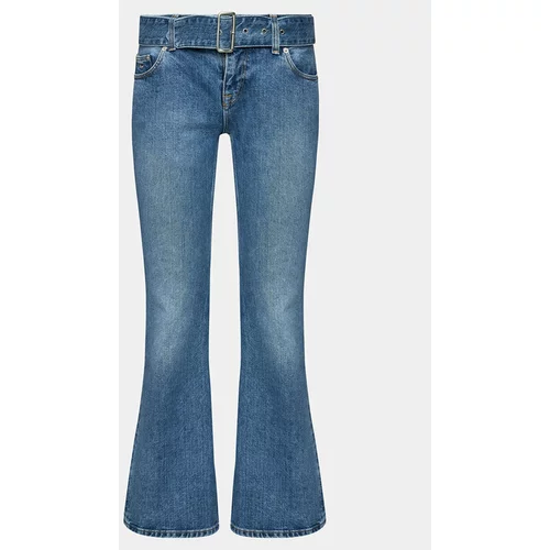 Tommy Jeans Jeans hlače Sophie DW0DW17562 Modra Flare Fit