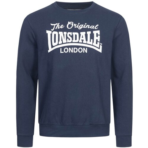 Lonsdale Men's sweater 117422-Navy/White Cene