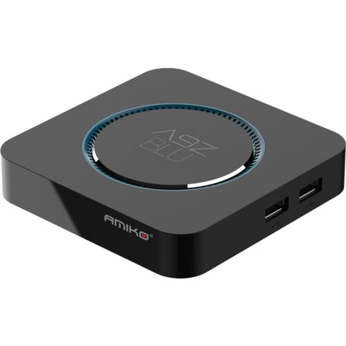Amiko Prijenik IPTV, Android OS, 2/16GB, 4K, 2.4/5 GHz WiFi - A9Z Blue Slike